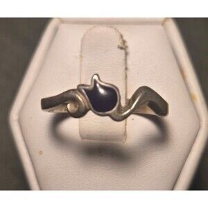 Vintage sterling silver ring sz 9